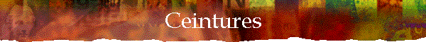 Ceintures